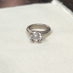 James Avery Engagement Ring Charm with Cubic Zirconia